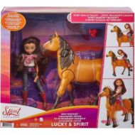 Immagine di SPIRIT RIDE, l Ribelle Lucky e Spirit all'Avventura con Cavallo Articolato con Lunga Coda da Spazzolare e Accessori