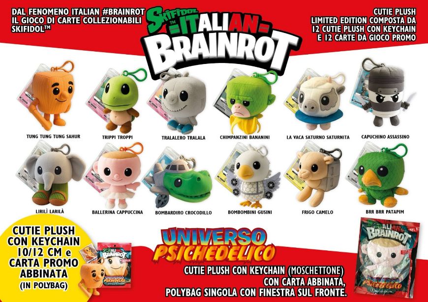 Immagine di PELUCHES BRAINROT GR BLISTER 60