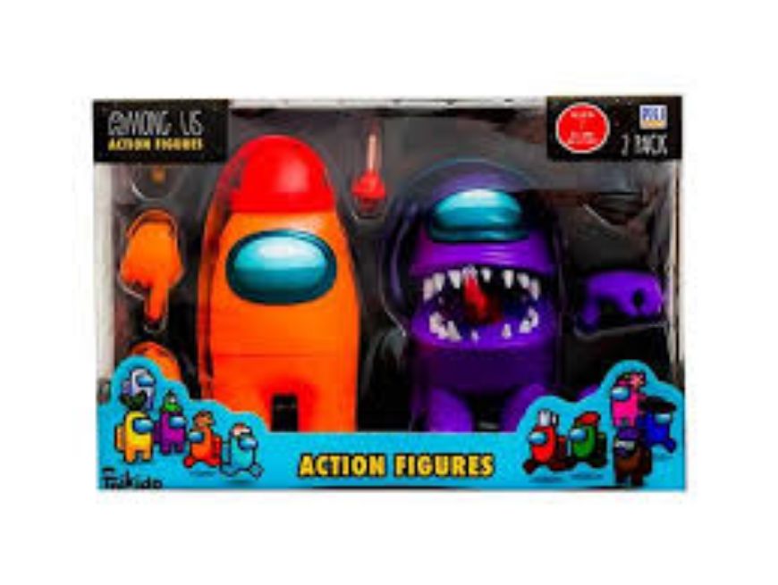 Immagine di AMONG US ACTION FIGURES 11,5 CM SCATOLA 2 PEZZI