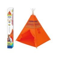 Immagine di TENDA INDIANI, Happy Sun Tenda Indiani Deluxe tenda per bambini, tenda gioco per bambini, Tenda pieghevole con pali in legno. Minimo ingombro