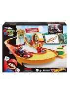 Immagine di HMK49 MARIO KART Hot Wheels Super Mario Bros - Corsa nella Giungla di Kong, playset ispirato al film con macchinina die-cast di Mario inclusa, pista con loop e salto su cascata