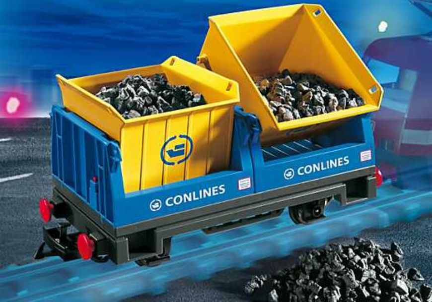 Immagine di PLAYMOBIL MERCI TRENO CONLINES