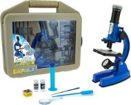Immagine di MICROSCOPIO, Teorema 74210 - Valigetta con Microscopio in Metallo per Bambini