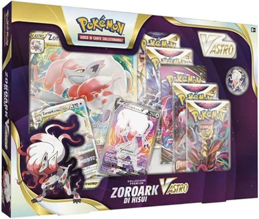 Immagine di POKEMON VASTRO COLLEZIONE PREMIUM ZOROARK DI HISUI
