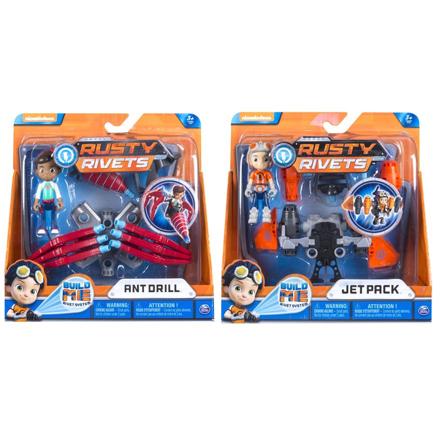 Immagine di RUSTY RIVETS PERSONAGGIO + MOTO