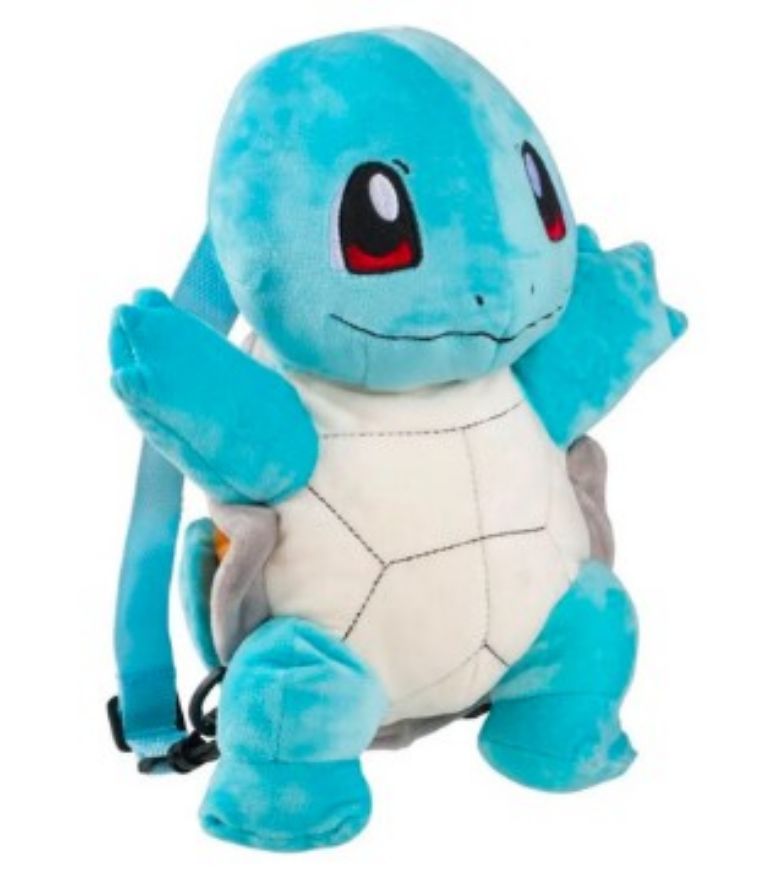 Immagine di POKEMON SQUIRTLE PELUCHE 35 CM ZAINO
