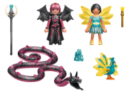 Immagine di PLAYMOBIL AYUMA 70803 Crystal Fairy e Bat Fairy con i Compagni Animali