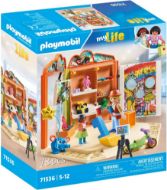 Immagine di PLAYMOBIL MY LIFE 71536 Negozio di Giocattoli, momenti emozionanti nel Paradiso del Gioco, Incluso Angolo Giochi e Parete Fotografica