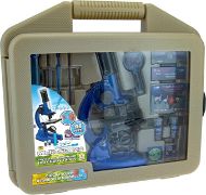 Immagine di MICROSCOPIO, Teorema 74210 - Valigetta con Microscopio in Metallo per Bambini